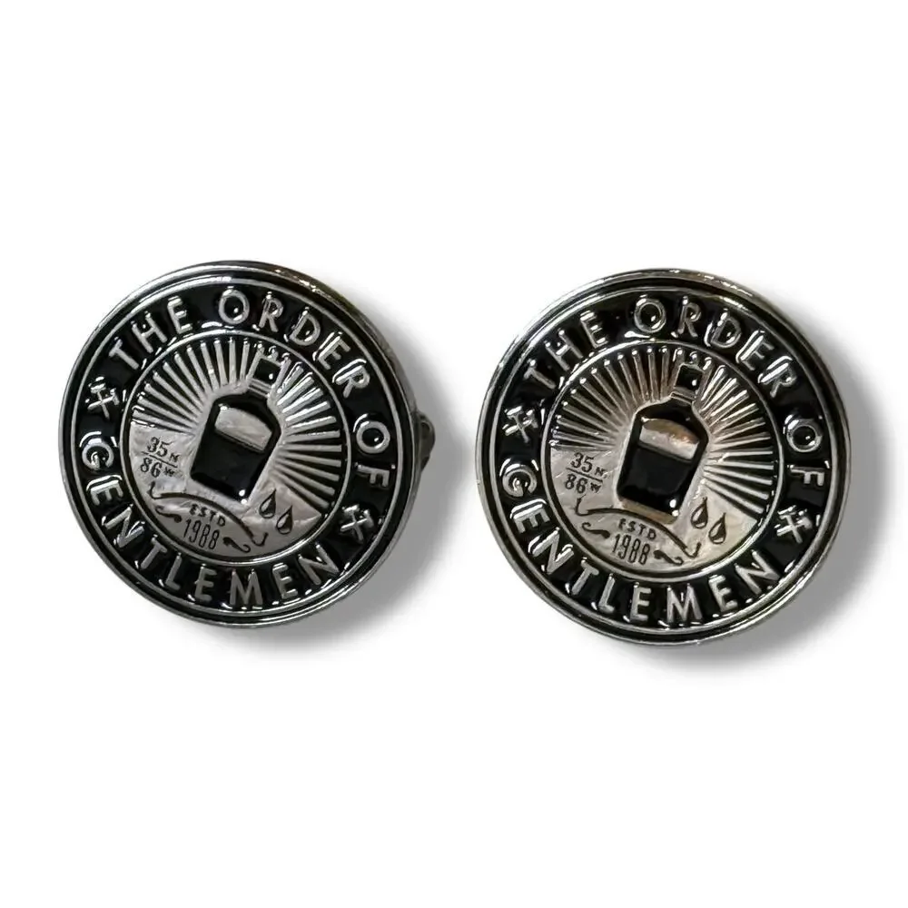 Jack Daniels The Order of the Gentlemen Cufflinks Limited Edition Gentleman Jack